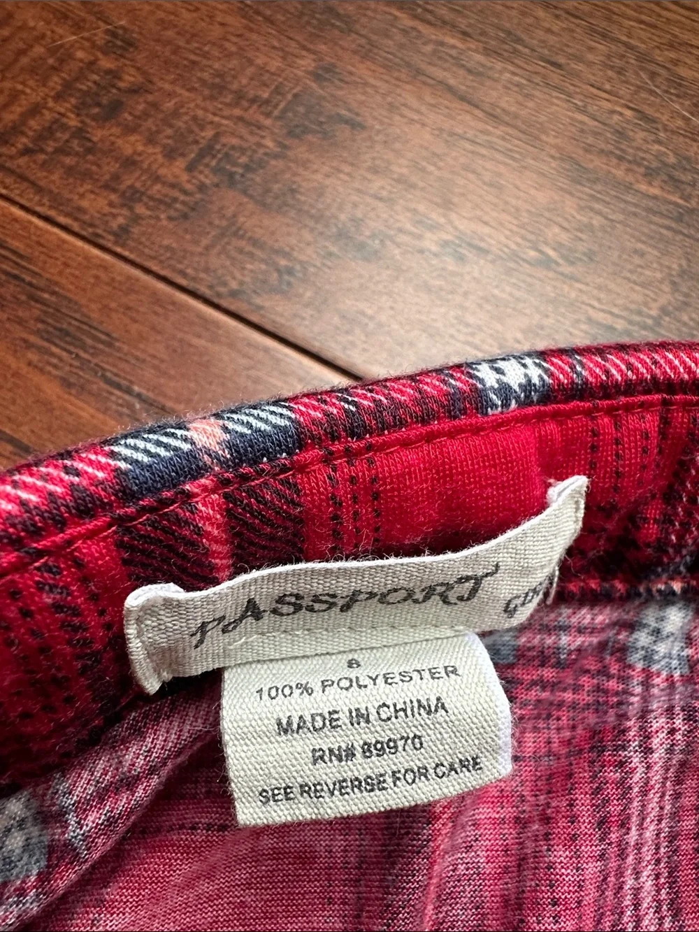Girls Plaid Button-Up Shirt Set